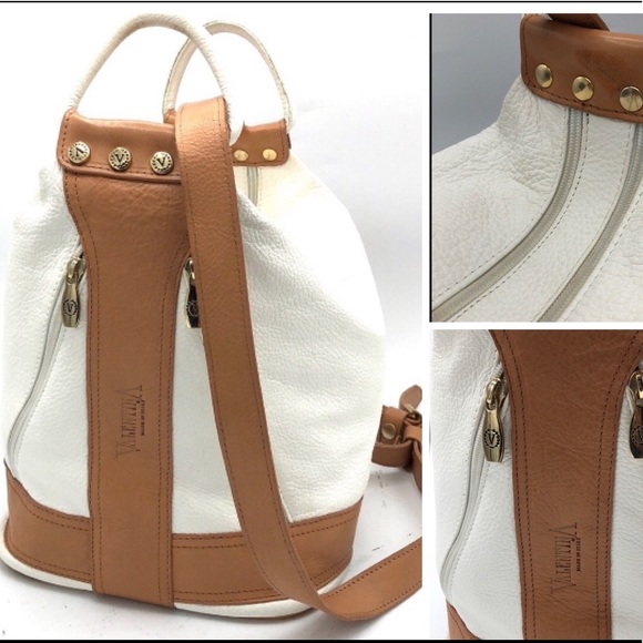 Valentina | Bags | Valentina Convertible Sling Backpack Genuine Leather |  Poshmark